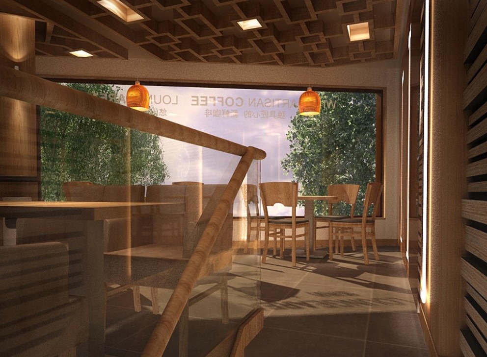 Coffee shop design | First floor | Interior Designers